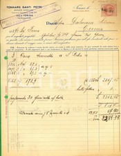 1924 TORINO SocietÃ  Anonima TONNARE SANTI PETRI *Fattura per tonnetto