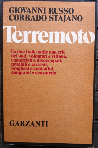 Libro terremoto di - “terremoto”,