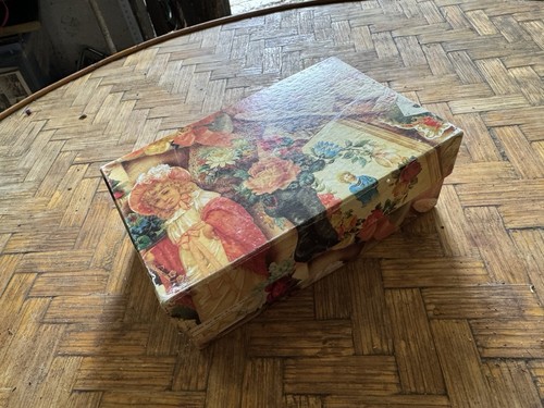 Scatola cartone vintage - cartone,