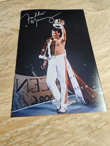 Autografo queen freddie - autografo, /