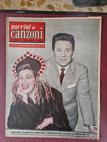Sorrisi canzoni 15 1956 - sorrisi, e