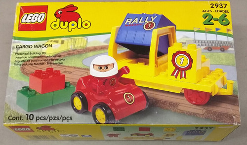 Lego duplo 2937 carro cargo - lego,