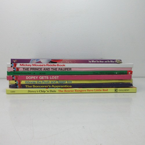 Lot disney hardcover - of, 8