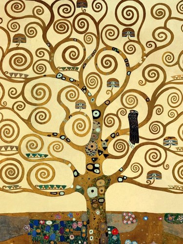 Quadro gustav klimt - gustav, l'albero