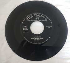 Raro Disco 45 Giri Di Elvis
