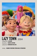 LAZY TOWN locandina film senza