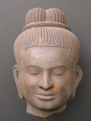 Tète parvati khmer - khmer, en