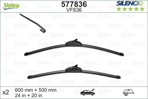 Valeo 577836 spazzola - 577836,