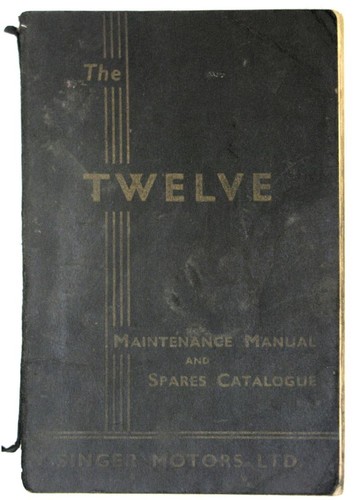 Singer manuale proprietario - singer, 12