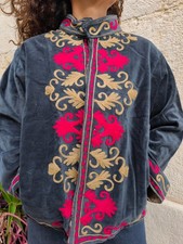 Giacca Velluto Suzani corto