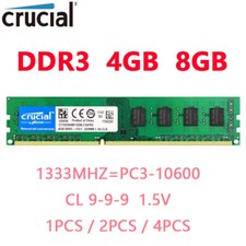 Crucial DDR3 4 GB 8 GB 1333