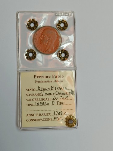 Moneta centesimi impero - 10,
