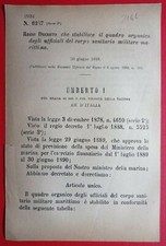 REGIO DECRETO STABILISCE
