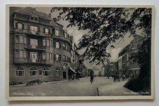 Cartolina Germania Weiden Opf Max Reger Strabe Strass Caffè