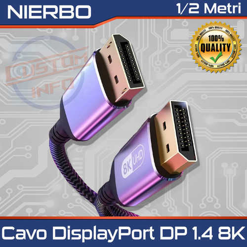 Cavo nierbo displayport - displayport, cable