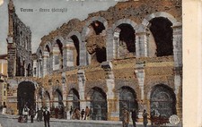 6712) VERONA, ARENA (DETTAGLI). ANIMATA. CARRETTO.