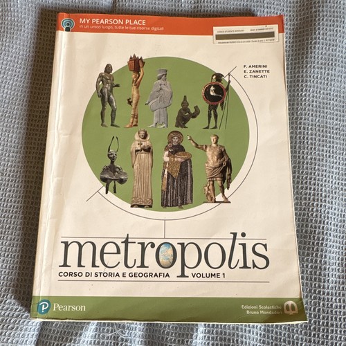 Pearson metropolis storia - pearson, e