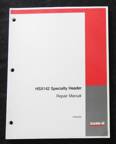 Case hsx142 manuale - ih,