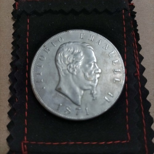 Monete argento regno italia - argento, d'italia