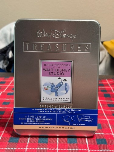 Walt disney treasures behind - walt,