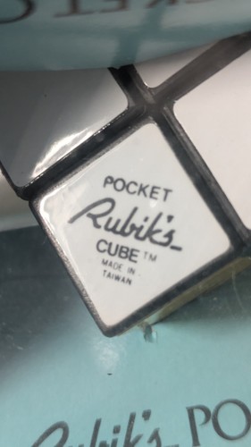 Rubik pocket cube vintage - rubik's,