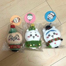 Set mascotte Chikawa Happy Holiday 3 pezzi coniglietto Chikawa Hachiwari...