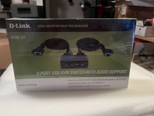 Link kvm 221 switch - d-link,