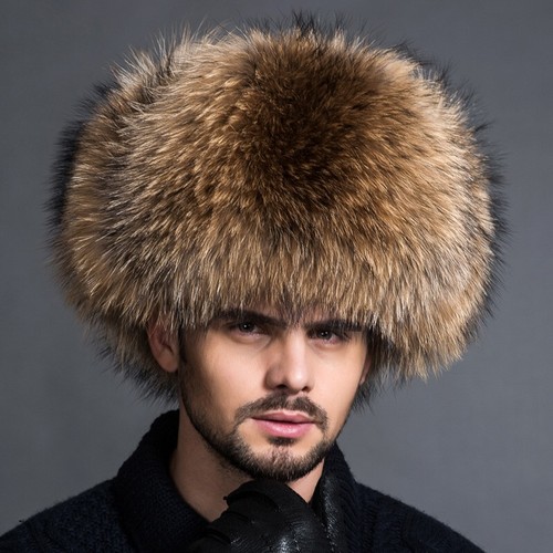 Cappello uomo vera pelliccia