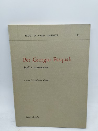 Saggi varia umanita per - saggi, umanita'