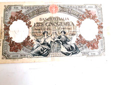 CARTAMONETA 5000 LIRE  REGINA DEL MARE DECRETO AGOSTO 1947