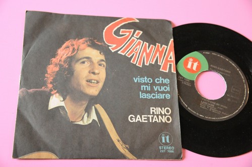 Rino gaetano gianna - 7"",