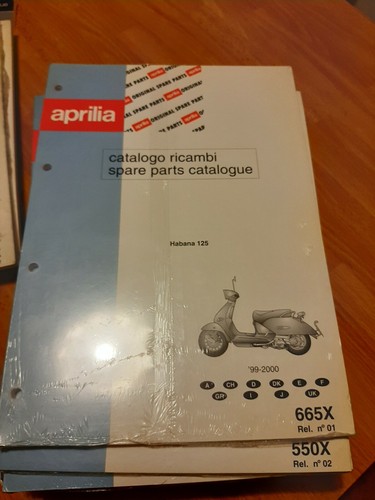 Habana 125 aprilia catalogo - habana,