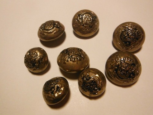 Lotto bottoni militari ww2 - lotto,