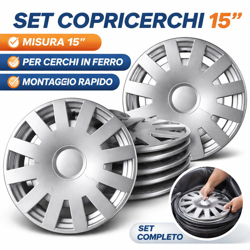 Set copricerchi per - set, 15"
