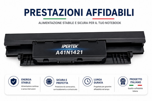 Batteria a41n1421 compatibile - batteria,