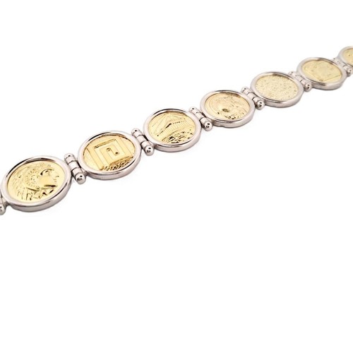 Bracciale unisex maglia - , motivo