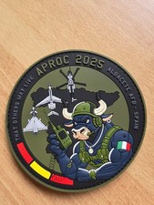 PATCH GOMMATA AERONAUTICA MILITARE APROC 2025 ALBACETE SPAIN ITA