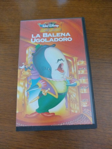Vhs disney balena - balena, ugoladoro
