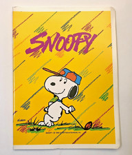 SNOOPY QUADERNO DI STENOGRAFIA