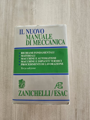 Nuovo manuale meccanica - manuale,