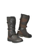 Bela Senior Uomo Pelle Stivale Adventura Tusrismo Protetti Moto Stivali Marroni.