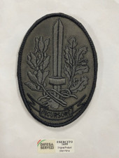 PATCH MILITARE INCURSORI 9° REGGIMENTO PARACADUTISTI COL MOSCHIN ORIGINALE