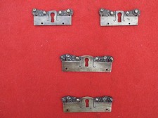 ANTICHE BOCCHETTE CHIAVE IN OTTONE LIBERTY ORIG. X COMO'-CASSETTIERA-