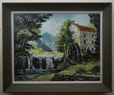 Rigg Mill, sacro, Whitby. Olio