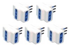 5 Adattatori Tripla Spina 16A