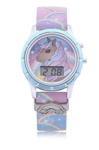 Orologio lcd unicorno - orologio,