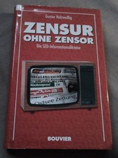 Zensur ohne Zensor - signiert 