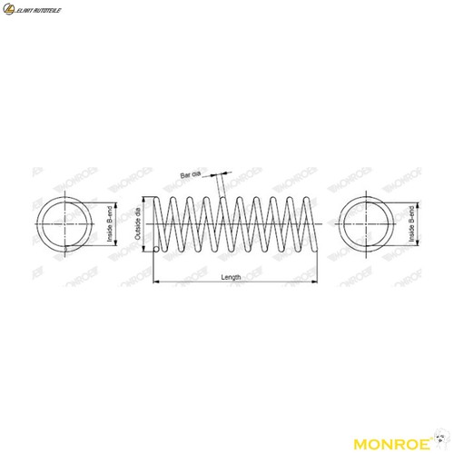 Molla sospensione sp0089 per - sospensione,