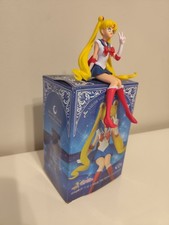 Sailor Moon Usagi Tsukino Figure 15cm Box Ammaccata Figure Come Nuova