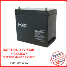 Batteria 12v 55 ah CICLICA